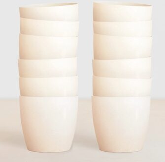 Bio plantenpotten bundel (12 stuks) - P12