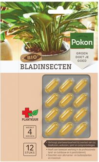 Bio Plantkuur bladinsecten capsules 12 stuks Pokon