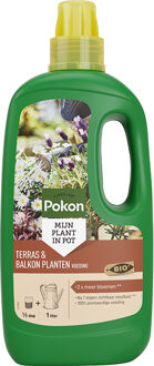 Bio Terras & Balkon planten voeding 1000ml Pokon