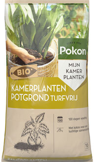 Bio Turfvrij Kamerplanten Potgrond - 10L