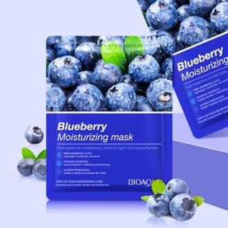 BioAqua Blueberry Moisturizing Facial Mask #Bleberry - 1 pcs