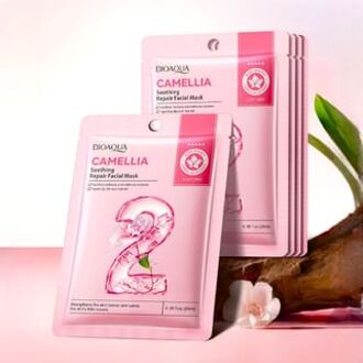 BioAqua Camellia Soothing Repair Facial Mask #Camellia