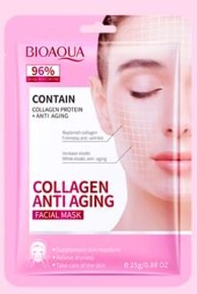 BioAqua Collagen Anti Aging Facial Mask #Mask - 1pcs