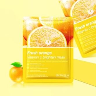 BioAqua Freshen Orange Vitamin C Brighten Mask #Freshen Orange - 1 pc