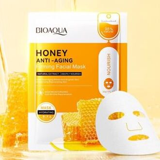 BioAqua Honey Anti-Aging Firming Facial Mask #Mask - 1pcs