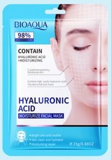 BioAqua Hyaluronic Acid Moisturize Facial Mask #Mask - 1pcs
