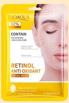 BioAqua Retinol Anti Oxidant Facial Mask #Mask - 1pcs