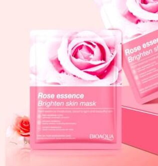 BioAqua Rose Essence Brighten Skin Mask #Rose Essence - 1 pcs