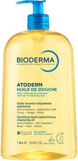 Bioderma Douchegel Bioderma Atoderm Huile De Douche 1000 ml