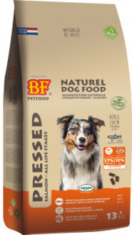 Biofood BF Petfood met zalm graanvrij geperst hondenvoer 2 x 13,5 kg