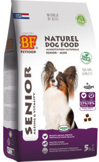 Biofood BF Petfood Senior Mini gevogelte hondenvoer 2 x 5 kg