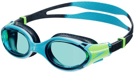 Biofuse 2.0 Zwembril Junior blauw - lime groen - 1 SIZE