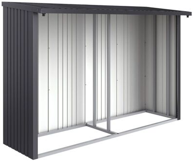 BIOHORT Achterwand Voor Tuinkast Woodstock 300 Donkergrijs Metallic