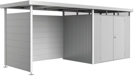 BIOHORT Achterwand Voor Zijdak Highline H2 T/m H5 Zilver