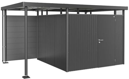 BIOHORT Achterwand Voor Zijdak S H2-h5 Donkergrijs Metallic