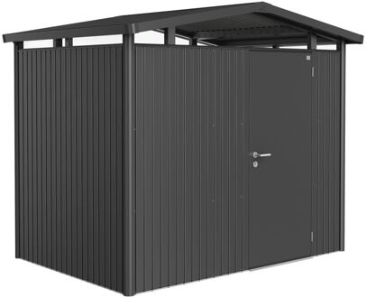 BIOHORT berging Panorama P2 donkergrijs metallic standaard deur 273x198cm