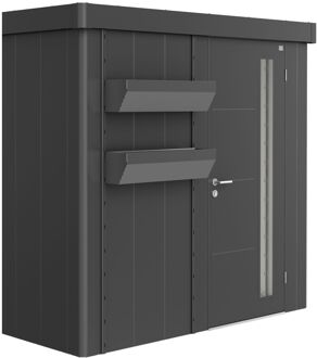 BIOHORT Bloembakken Floraboard Voor Tuinhuis Neo Zilver Metallic