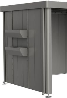 BIOHORT Bloembakken Floraboard Voor Zijdak Tuinhuis Neo Zilver Metallic