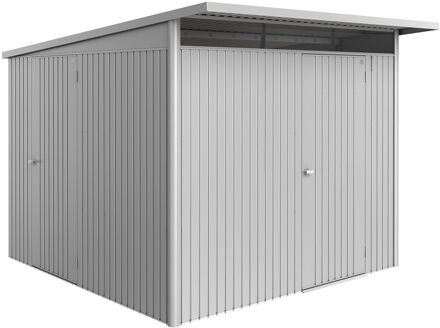 BIOHORT Deur Voor Berging Avantgarde Eco Zilvergrijs Metallic 13x9,5x193cm