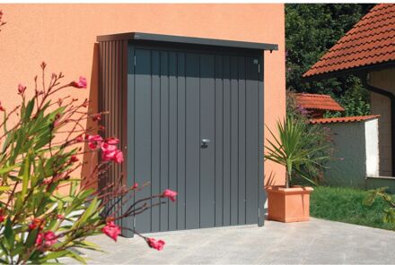 BIOHORT Deurenpakket Woodstock 150 Donkergrijs Metallic