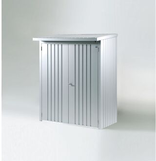 BIOHORT Deurenpakket Woodstock 150 Zilver Metallic