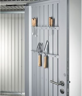 BIOHORT Gereedschaphouder Zilver 2 Stuks