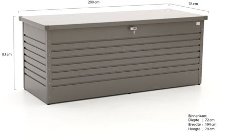 BIOHORT Hobbybox 200 - Laagste prijsgarantie! Grijs