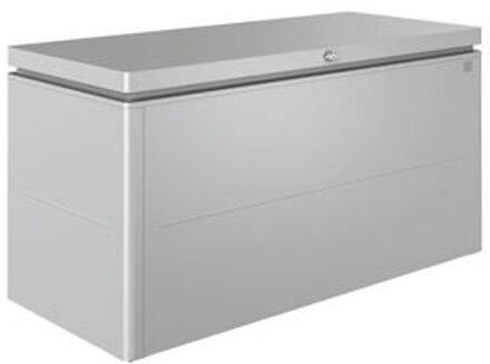 BIOHORT kussenbox Lounge 160 zilver 70x160cm