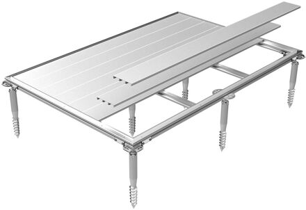 BIOHORT Kussenbox Stylebox 140 - Staal - Zwart - 48,5x50,5x20cm