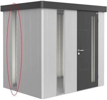 BIOHORT Lichtpanelen Neo Metallic Kwarts Grijs 207x32x3,3cm