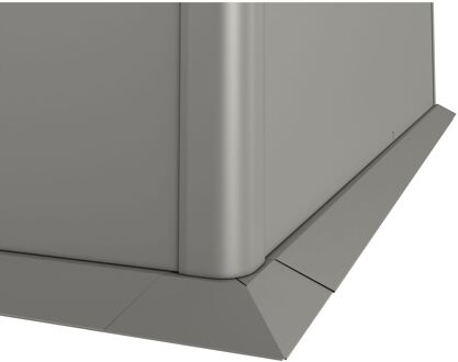 BIOHORT Maairand Voor Moestuin 1,5x1,5m Kwartsgrijs-metallic