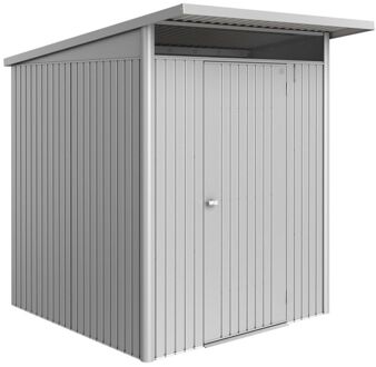 BIOHORT Metalen Tuinhuis Avantgarde - Zilver Metallic - 180x220cm - Enkele Deur