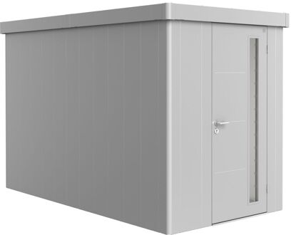 BIOHORT Metalen Tuinhuis Neo - Zilver Metallic - 180x348cm