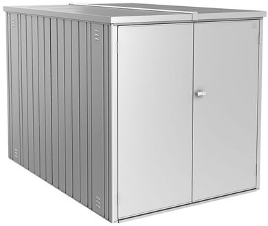 BIOHORT Minigarage L Grijs Metallic