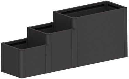 BIOHORT Modulaire Plantenbakken Davinci3 Donkergrijs Metallic
