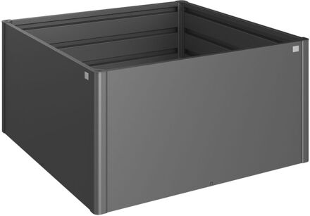 BIOHORT Moestuinbox 1,5x1,5m Donkergrijs Metallic