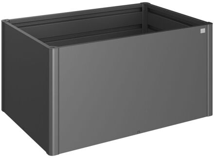 BIOHORT Moestuinbox 1,5x1m Donkergrijs Metallic