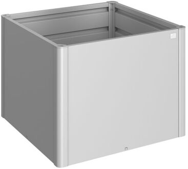 BIOHORT Moestuinbox 1x1m Zilver Metallic