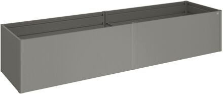 BIOHORT Moestuinbox 4x1 Kwartsgrijs