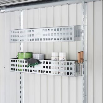 BIOHORT Plankmanden Voor Berging/tuinkast - 2 Stuks