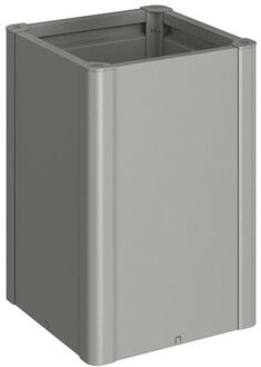 BIOHORT Plantenbak Belvedere Maxi - Grijs - Metaal - 68,5x80,5x29cm