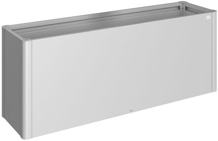 BIOHORT Plantenbak Belvedere Maxi - Zilver - Metaal - 80,5x216,5x30cm