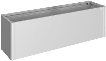 BIOHORT Plantenbak Belvedere Midi 200 - Zilver - Metaal - 80,5x216x30cm
