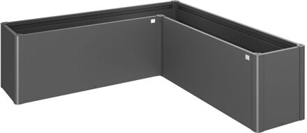 BIOHORT Plantenbak Belvedere Midi - Grijs - Metaal - 80,5x216x63cm