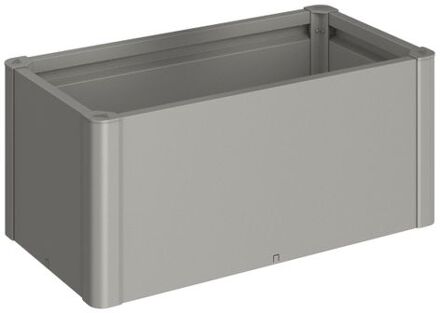 BIOHORT Plantenbak Belvedere Mini - Grijs - Metaal - 80,5x118,5x30cm