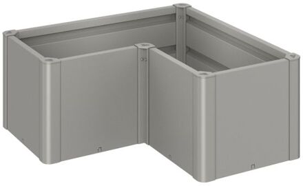 BIOHORT Plantenbak Belvedere Mini - Licht Grijs - Metaal - 80,5x118,5x61cm