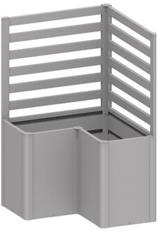 BIOHORT Plantenklimrek Voor L-vorm Gr. L100 Zilver-metallic 2stuks