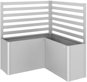 BIOHORT Plantenklimrek Voor L-vorm Gr. L150 Zilver-metallic 2stuks