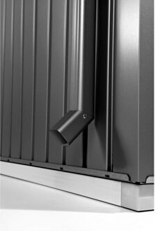 BIOHORT Regenpijpset Avantgarde - Verzinkt Staal - Donkergrijs Metallic - Lengte 182cm - 2 Stuks