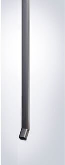 BIOHORT Regenpijpset Panorama - Verzinkt Staal - Donkergrijs Metallic - Lengte 193,5cm - 2 Stuks